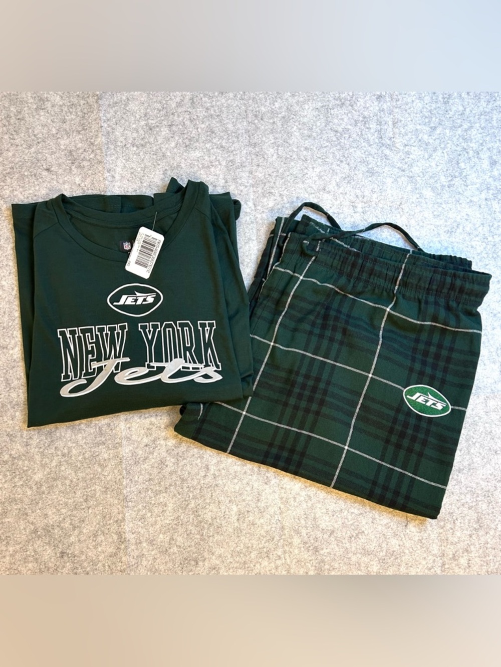 NWT NFL Officially Licensed Women's Long Sleeve Tee Pajama Set / 3XL